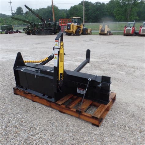 skid steer firewood attachment|wood processor attachment for bobcat.